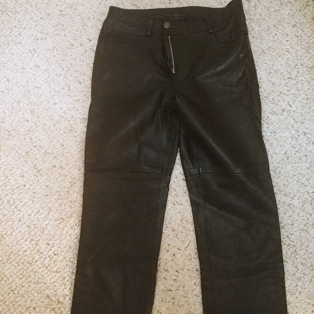 Black Leather pants